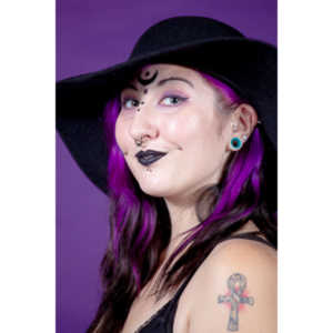 The realization of an idea for a Tarot Reader shoot.