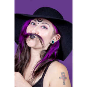 The realization of an idea for a Tarot Reader shoot.