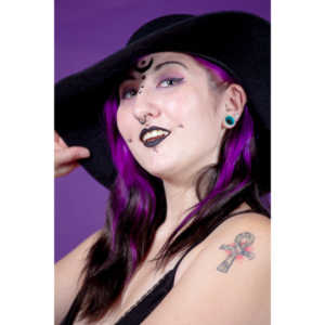 The realization of an idea for a Tarot Reader shoot.