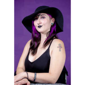 The realization of an idea for a Tarot Reader shoot.