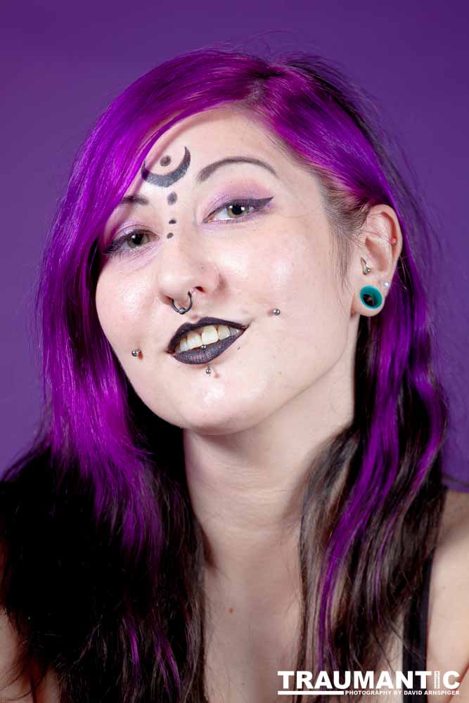 The realization of an idea for a Tarot Reader shoot.