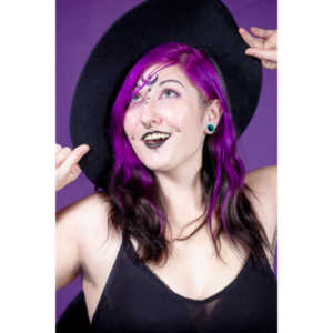 The realization of an idea for a Tarot Reader shoot.