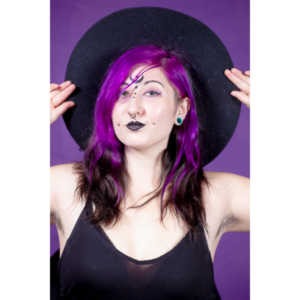 The realization of an idea for a Tarot Reader shoot.