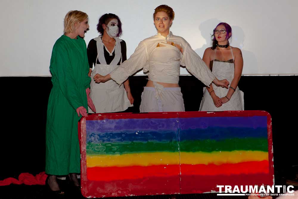 My friend Jojo Biscuits invited me to shoot a live performance of The Rocky Horror Picture Show.