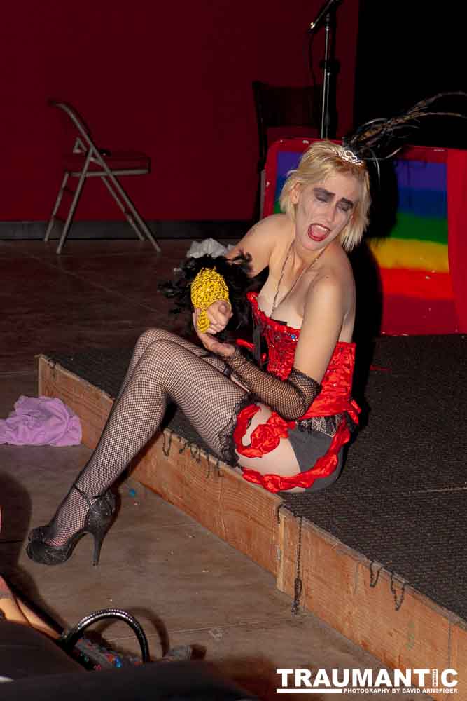 My friend Jojo Biscuits invited me to shoot a live performance of The Rocky Horror Picture Show.