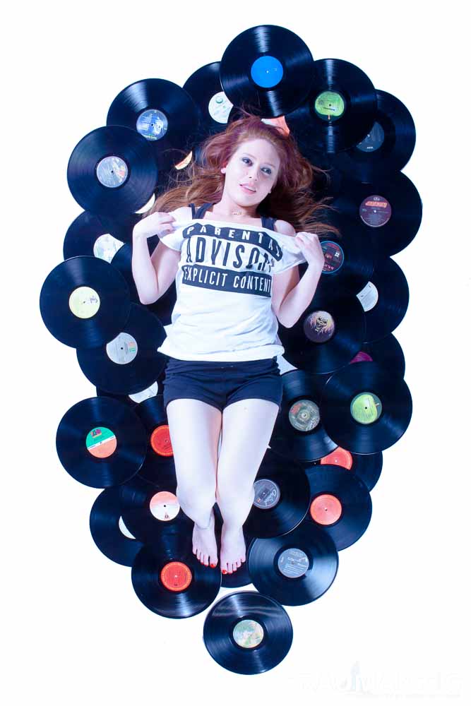 Had an idea for a pinup,  Whitney came over an made it happen.  She picked the perfect outfit for it too!