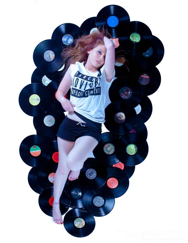 Had an idea for a pinup,  Whitney came over an made it happen.  She picked the perfect outfit for it too!