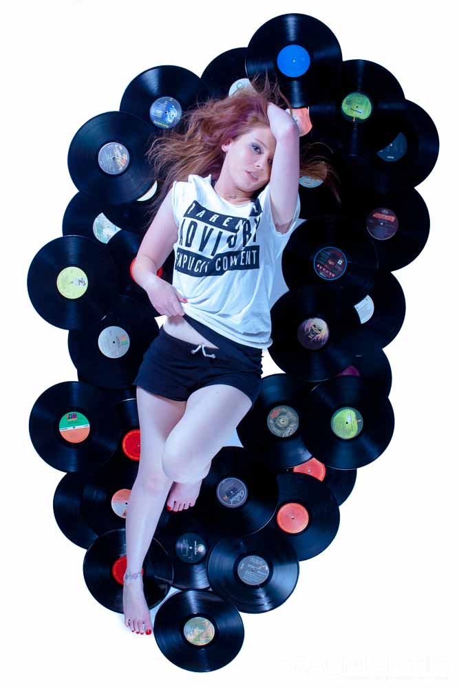 Had an idea for a pinup,  Whitney came over an made it happen.  She picked the perfect outfit for it too!