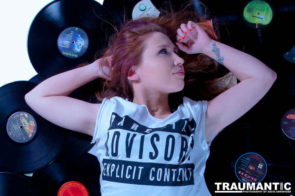 Had an idea for a pinup,  Whitney came over an made it happen.  She picked the perfect outfit for it too!