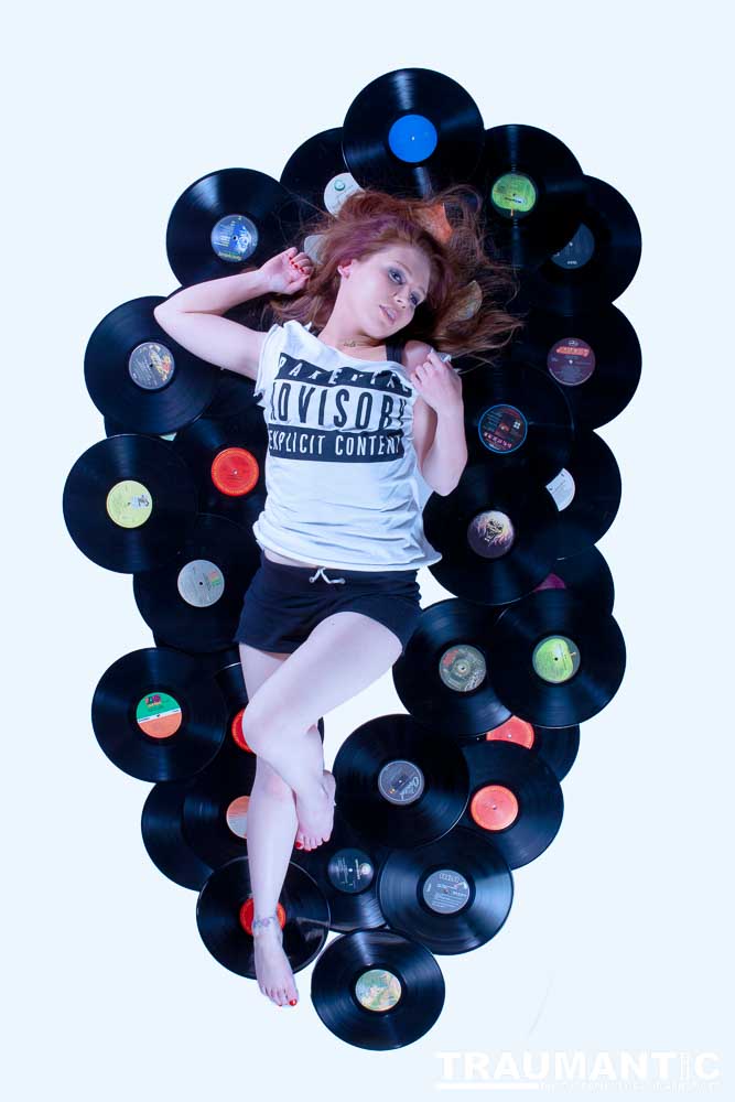 Had an idea for a pinup,  Whitney came over an made it happen.  She picked the perfect outfit for it too!