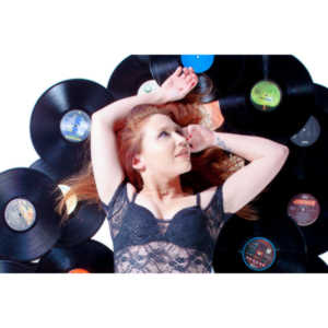 Had an idea for a pinup,  Whitney came over an made it happen.  She picked the perfect outfit for it too!