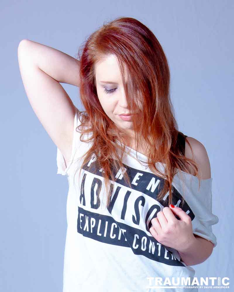 Had an idea for a pinup,  Whitney came over an made it happen.  She picked the perfect outfit for it too!