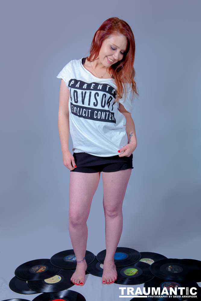 Had an idea for a pinup,  Whitney came over an made it happen.  She picked the perfect outfit for it too!