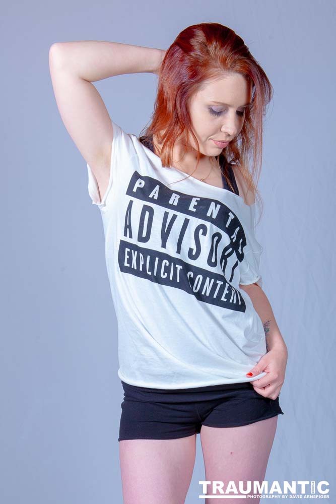 Had an idea for a pinup,  Whitney came over an made it happen.  She picked the perfect outfit for it too!