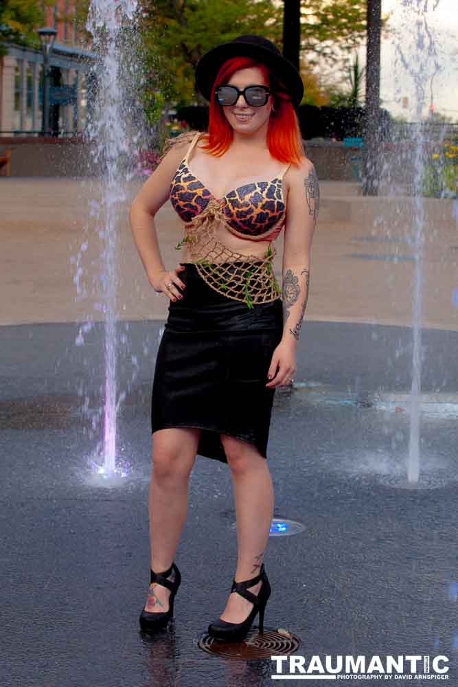 A shoot for my friend Scarlet who was doing a blog posting about fashion.