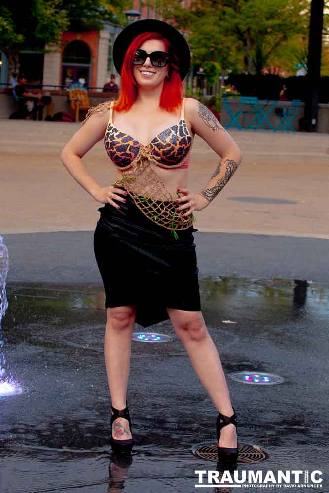 A shoot for my friend Scarlet who was doing a blog posting about fashion.