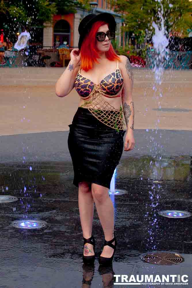 A shoot for my friend Scarlet who was doing a blog posting about fashion.