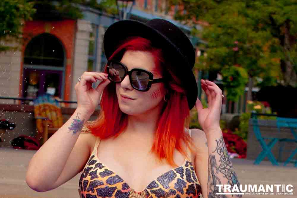 A shoot for my friend Scarlet who was doing a blog posting about fashion.