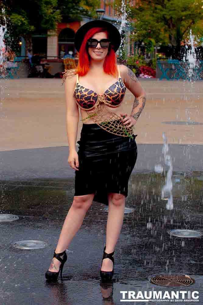 A shoot for my friend Scarlet who was doing a blog posting about fashion.