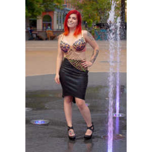 A shoot for my friend Scarlet who was doing a blog posting about fashion.