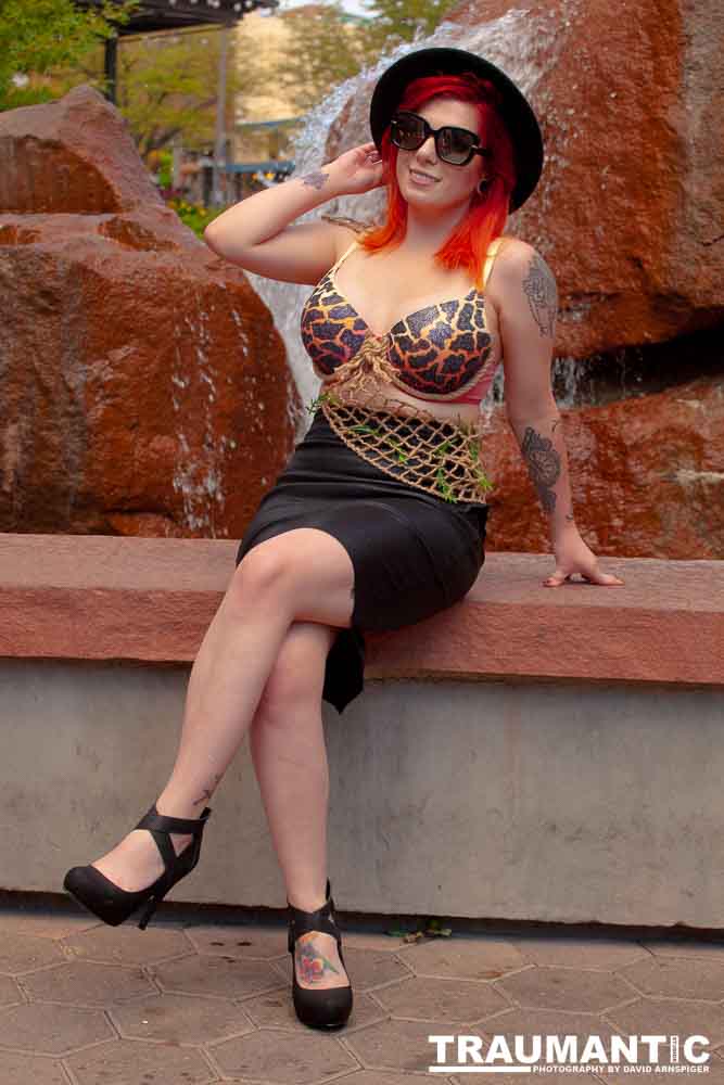 A shoot for my friend Scarlet who was doing a blog posting about fashion.