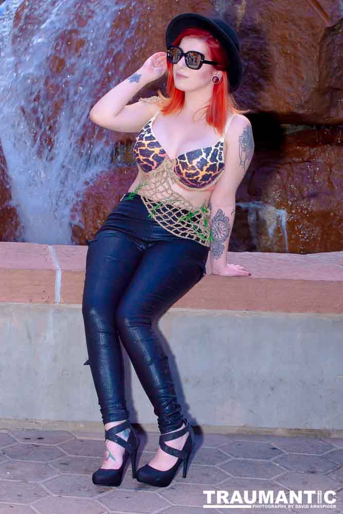 A shoot for my friend Scarlet who was doing a blog posting about fashion.