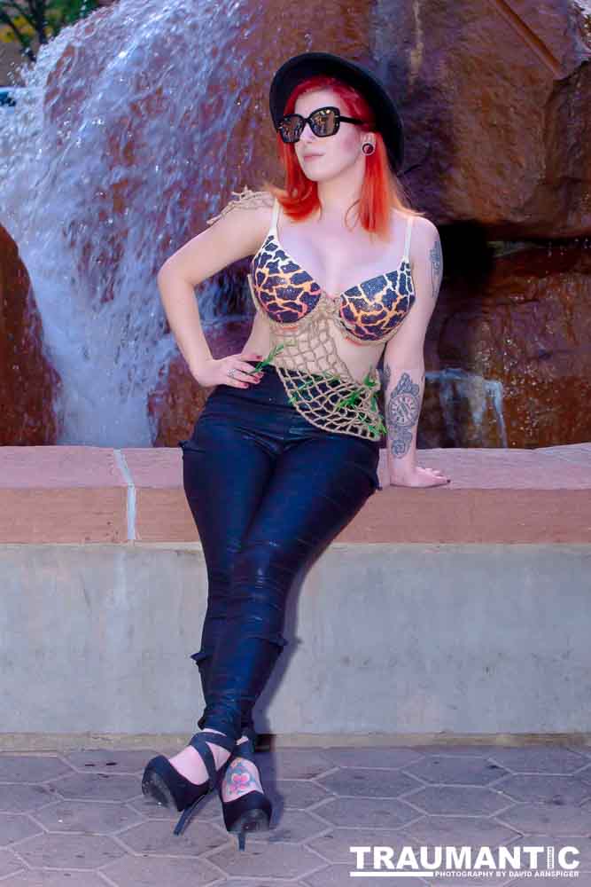 A shoot for my friend Scarlet who was doing a blog posting about fashion.