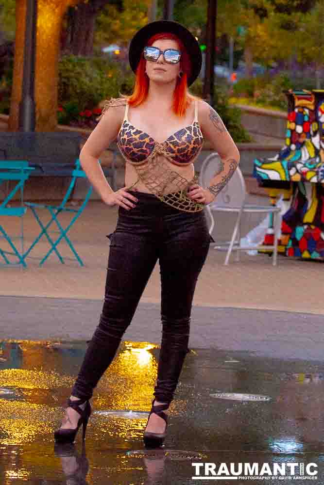 A shoot for my friend Scarlet who was doing a blog posting about fashion.