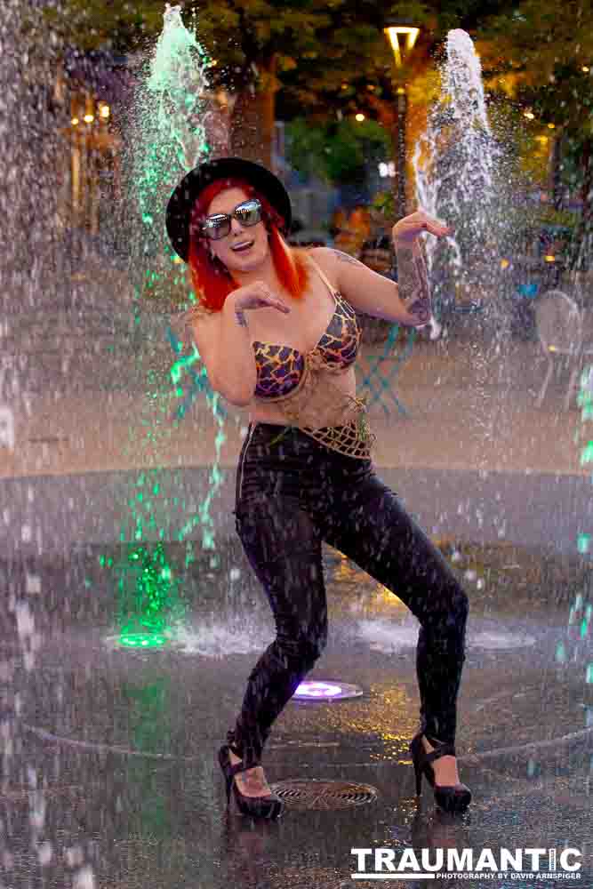 A shoot for my friend Scarlet who was doing a blog posting about fashion.