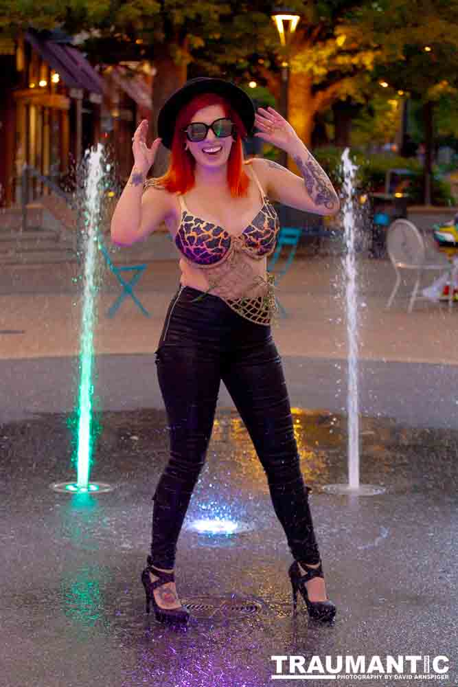 A shoot for my friend Scarlet who was doing a blog posting about fashion.