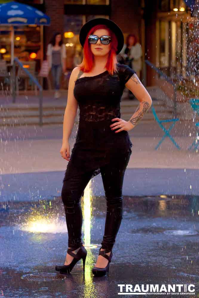 A shoot for my friend Scarlet who was doing a blog posting about fashion.