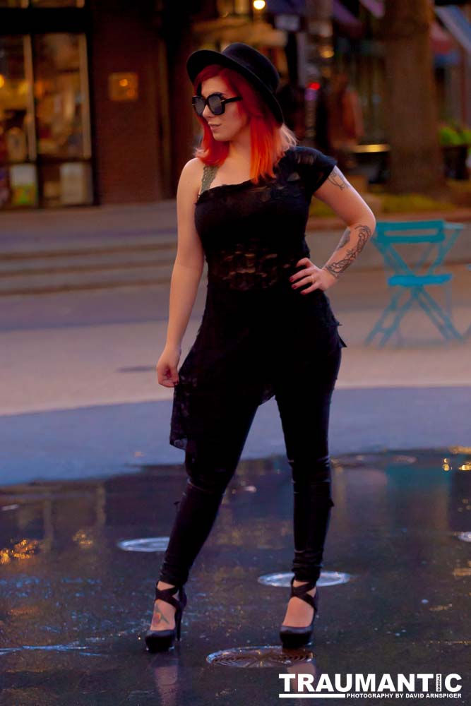 A shoot for my friend Scarlet who was doing a blog posting about fashion.