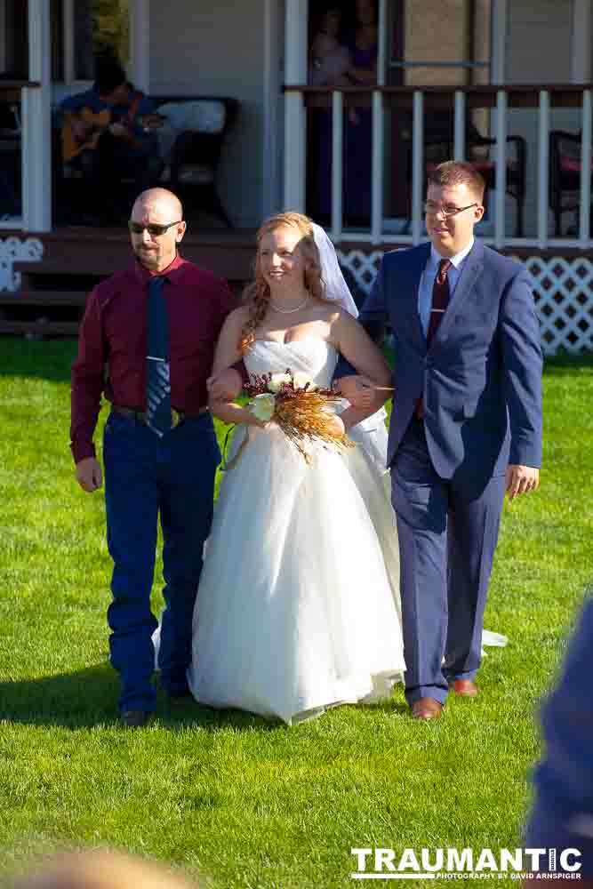 I had the honor of photographing my friend Emily's wedding to Greg Adkins.
