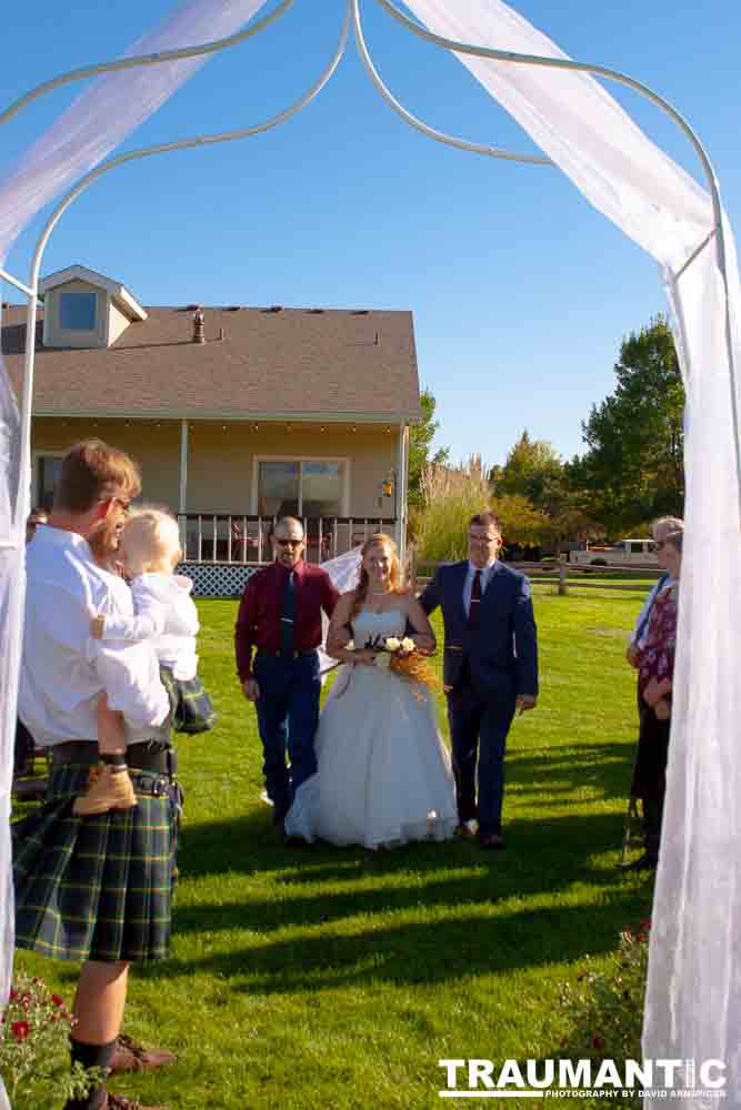 I had the honor of photographing my friend Emily's wedding to Greg Adkins.