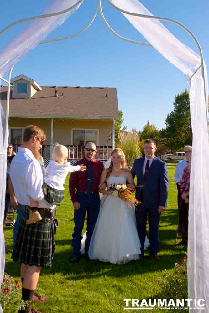 I had the honor of photographing my friend Emily's wedding to Greg Adkins.