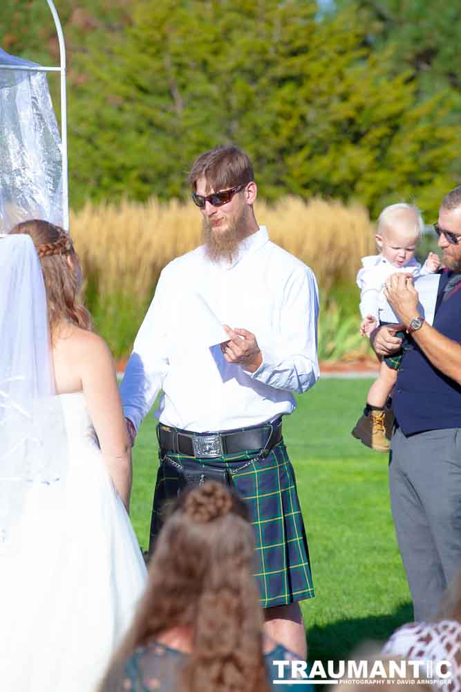 I had the honor of photographing my friend Emily's wedding to Greg Adkins.