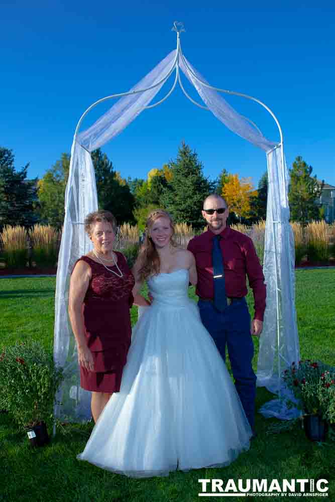 I had the honor of photographing my friend Emily's wedding to Greg Adkins.