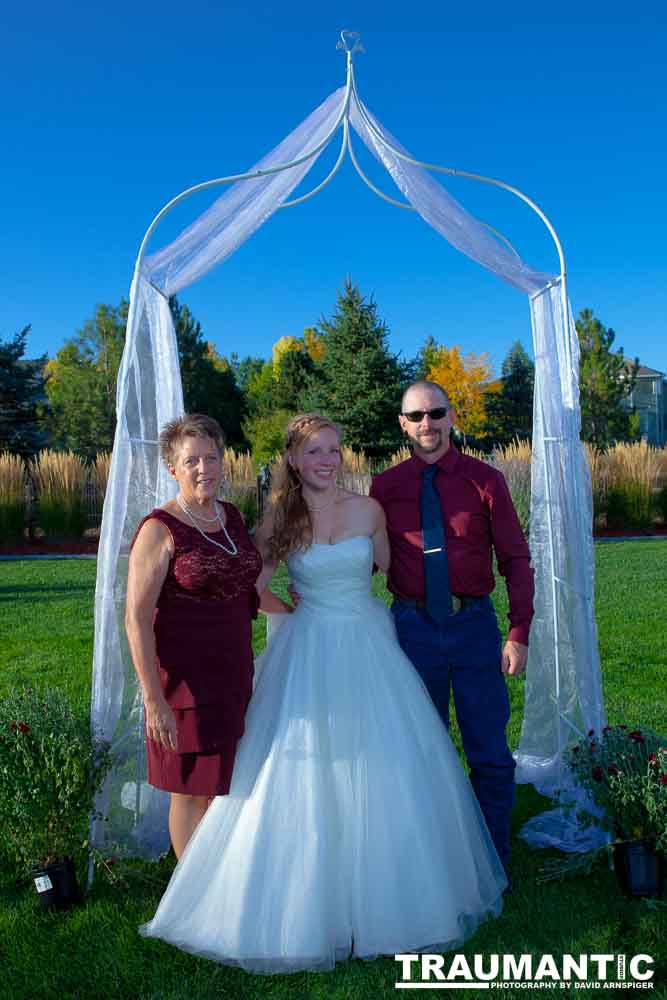 I had the honor of photographing my friend Emily's wedding to Greg Adkins.