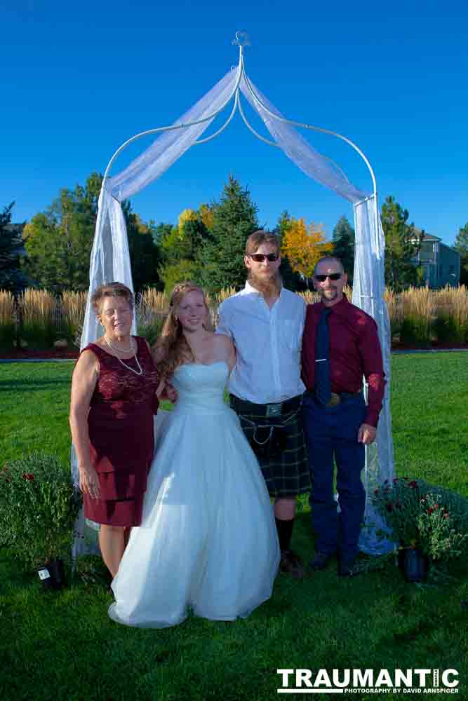 I had the honor of photographing my friend Emily's wedding to Greg Adkins.