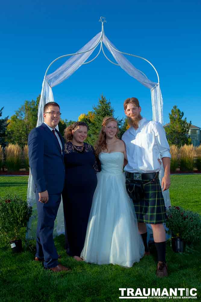 I had the honor of photographing my friend Emily's wedding to Greg Adkins.