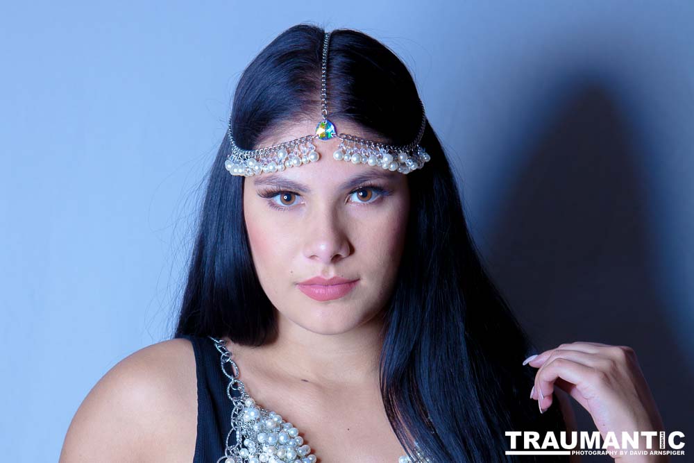 Amanda and Nancy were representing a jewelry line.  This is what we came up with.