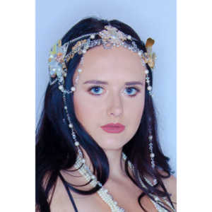 Amanda and Nancy were representing a jewelry line.  This is what we came up with.