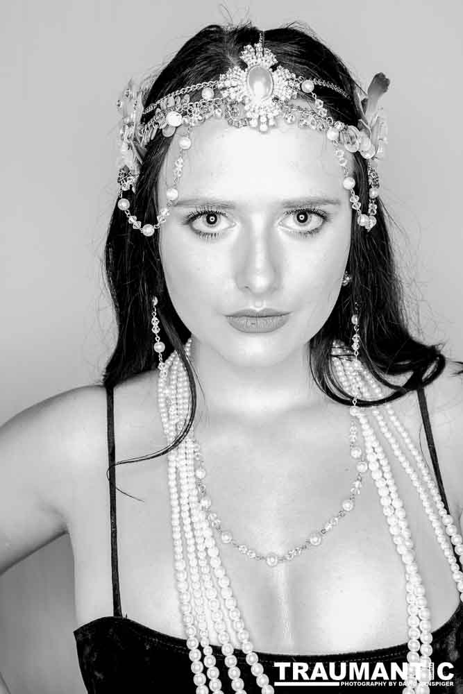 Amanda and Nancy were representing a jewelry line.  This is what we came up with.