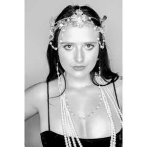 Amanda and Nancy were representing a jewelry line.  This is what we came up with.