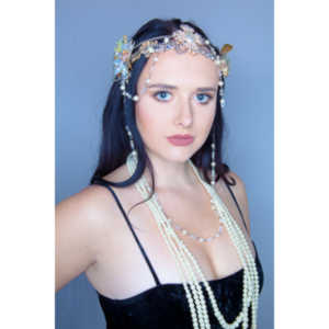 Amanda and Nancy were representing a jewelry line.  This is what we came up with.