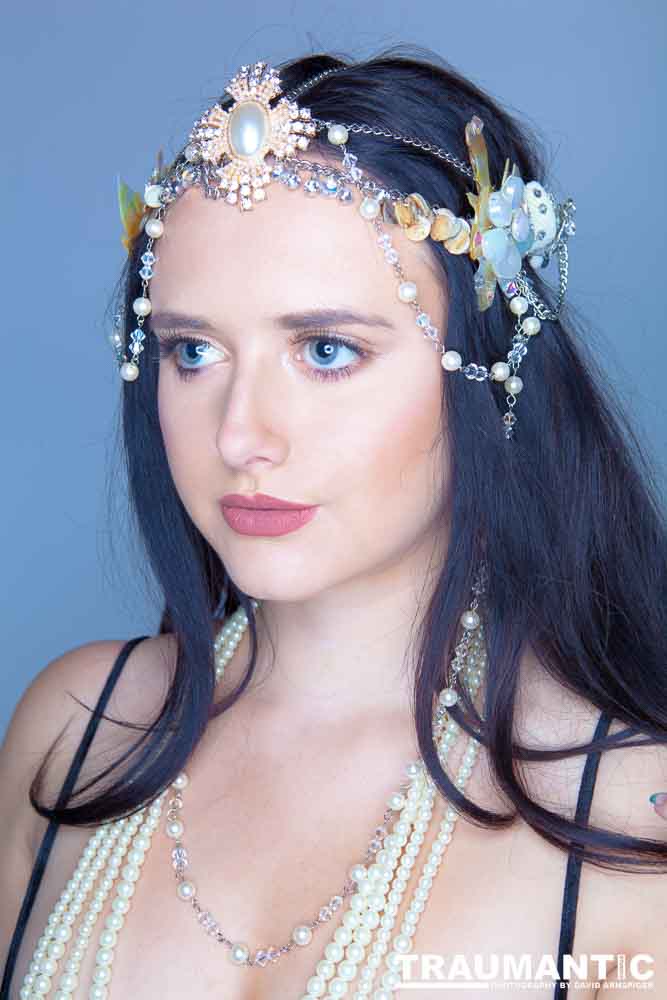 Amanda and Nancy were representing a jewelry line.  This is what we came up with.