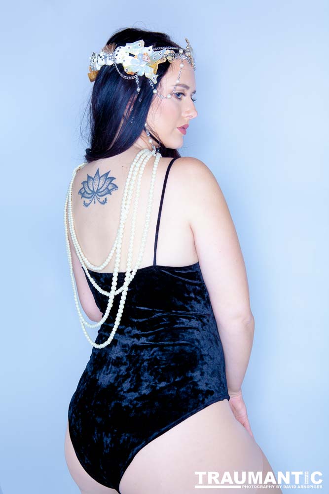 Amanda and Nancy were representing a jewelry line.  This is what we came up with.