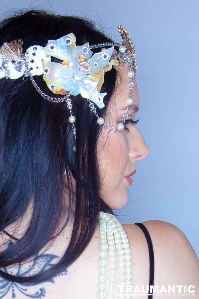 Amanda and Nancy were representing a jewelry line.  This is what we came up with.