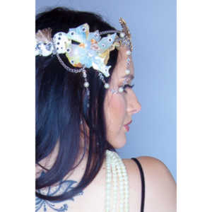 Amanda and Nancy were representing a jewelry line.  This is what we came up with.