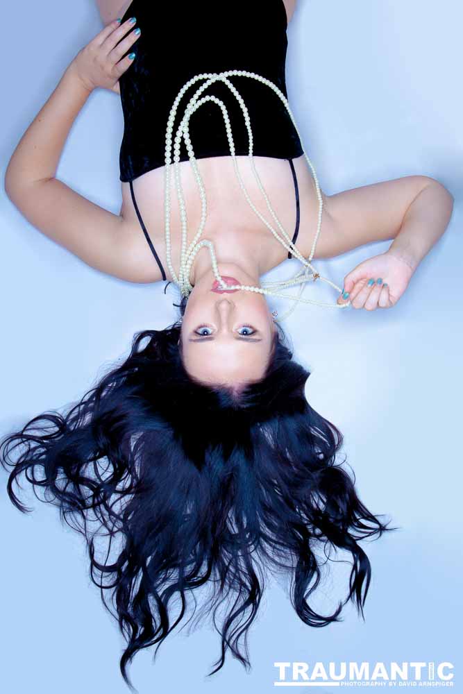 Amanda and Nancy were representing a jewelry line.  This is what we came up with.